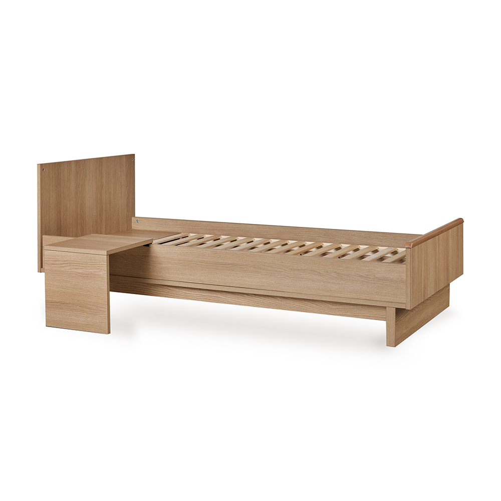 Quax Umbauset Babybett zum Juniorbett 70 x 170 &#39;Kyo&#39; Honey Ash