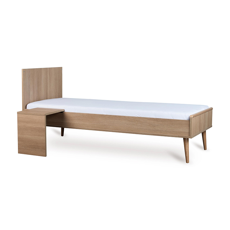 Quax Umbauset Babybett zum Juniorbett 70 x 170 &#39;Flow&#39; Honey Ash