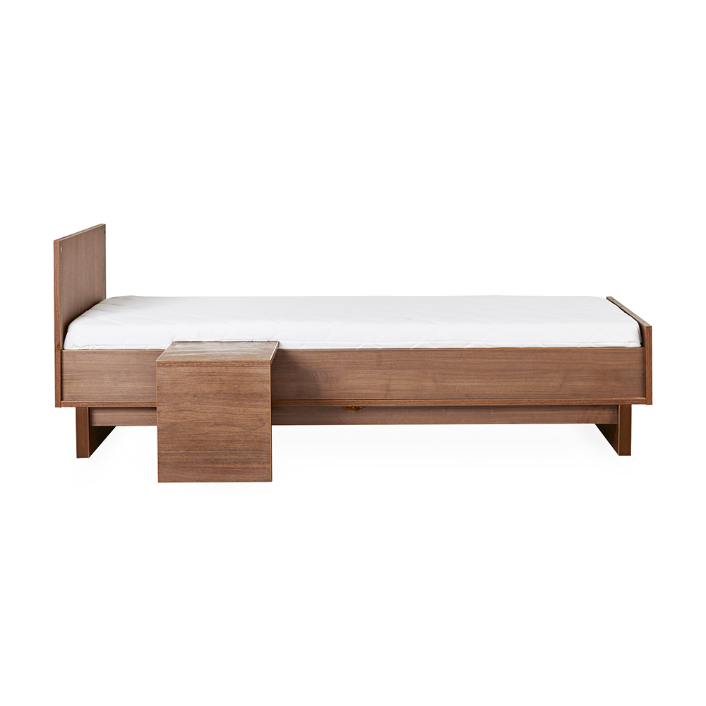 Quax Umbauset Babybett zum Juniorbett 70 x 170 &#39;Kyo&#39; Walnut