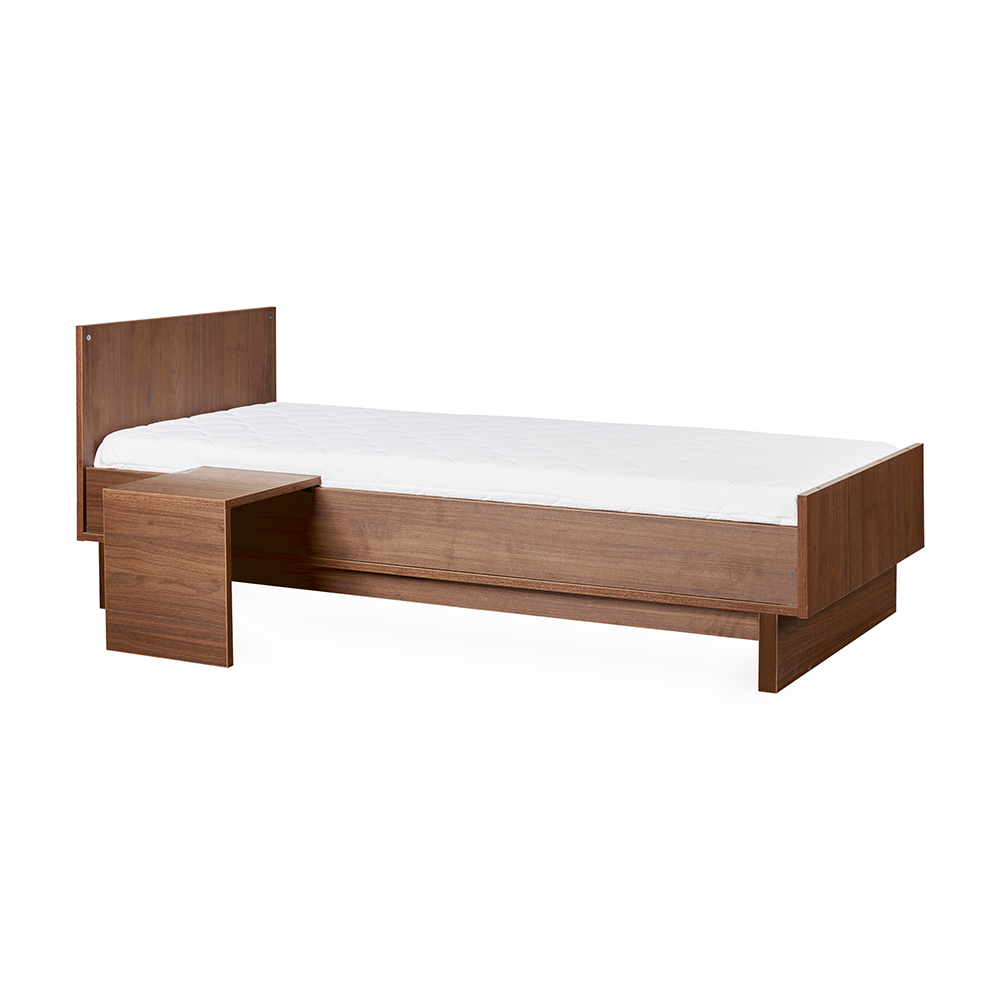 Quax Umbauset Babybett zum Juniorbett 70 x 170 &#39;Kyo&#39; Walnut