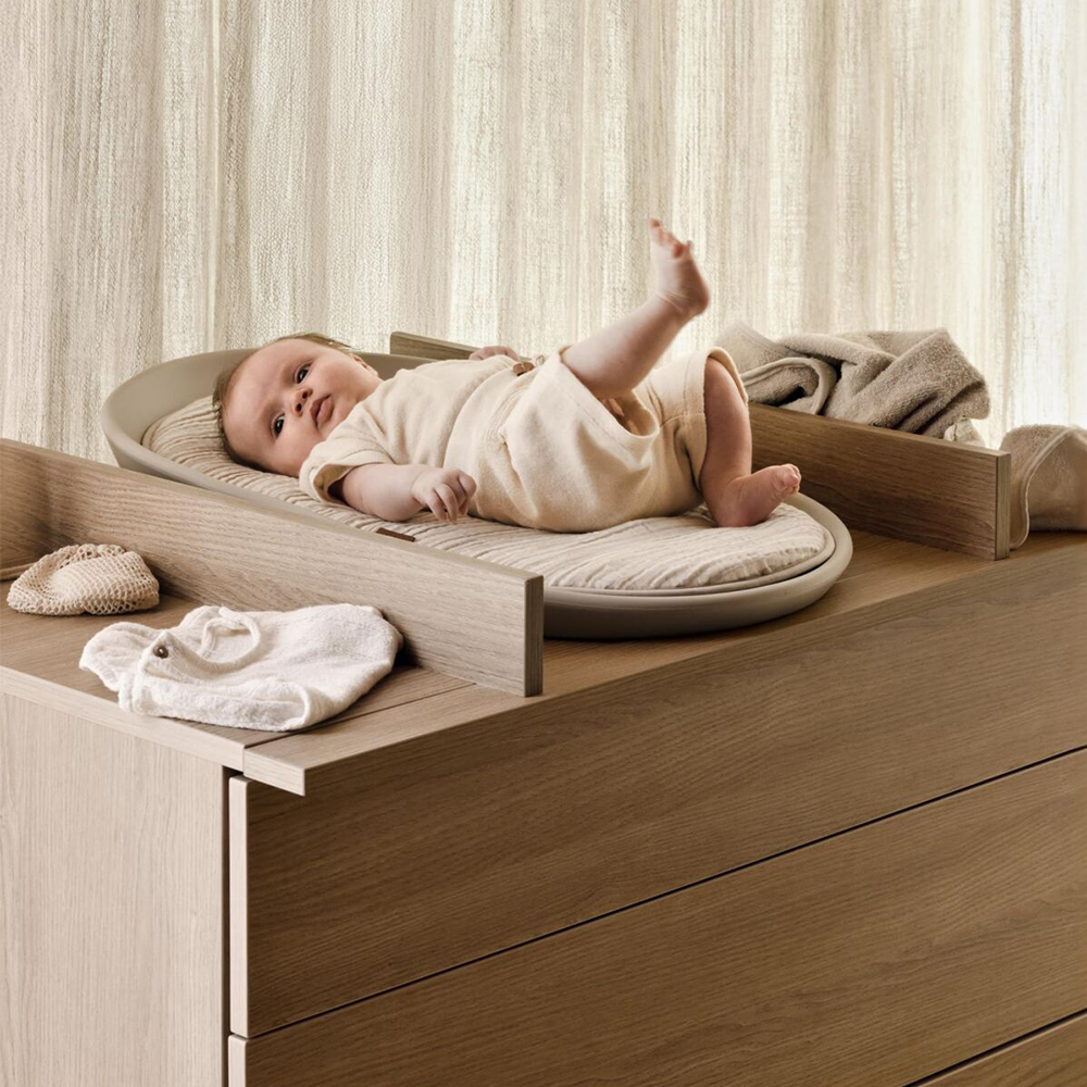 Quax Inlay für Wickelkissen 'Mamee' Natural Collection Stripes