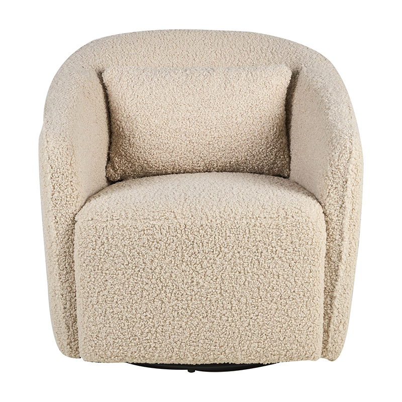 Quax Dreh- und schwenkbarer Stillsessel &#39;Gomi&#39; Sheep