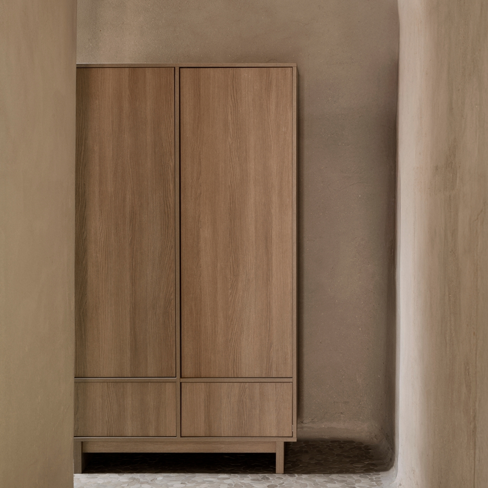 Quax Schrank XL &#39;Kyo&#39; Honey Ash