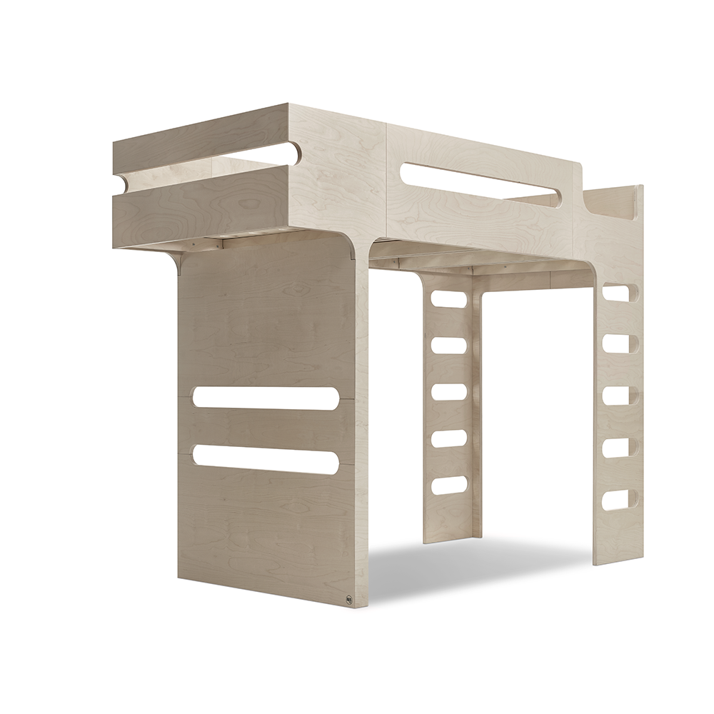 Rafa Kids  Hochbett F 90 x 200 cm Natur
