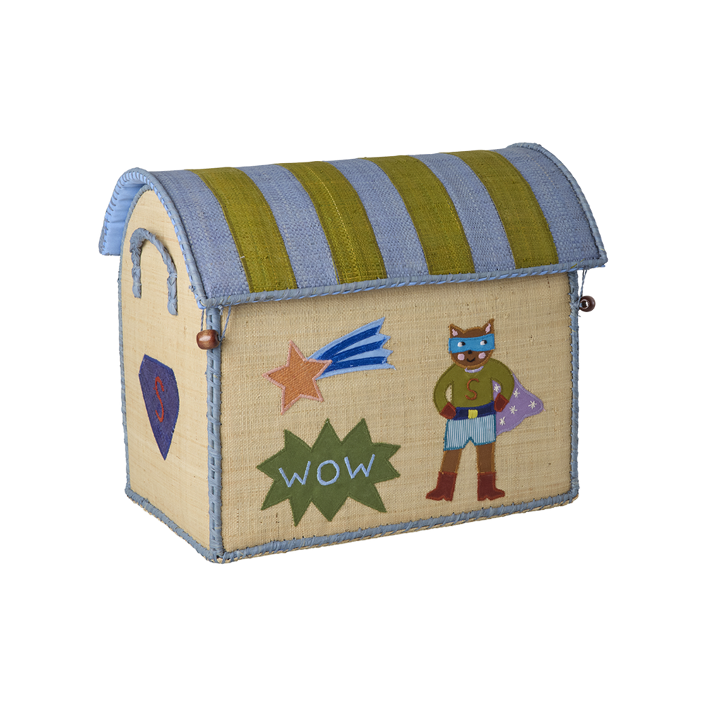 Rice Aufbewahrungskorb Klein 'Hero' Blue