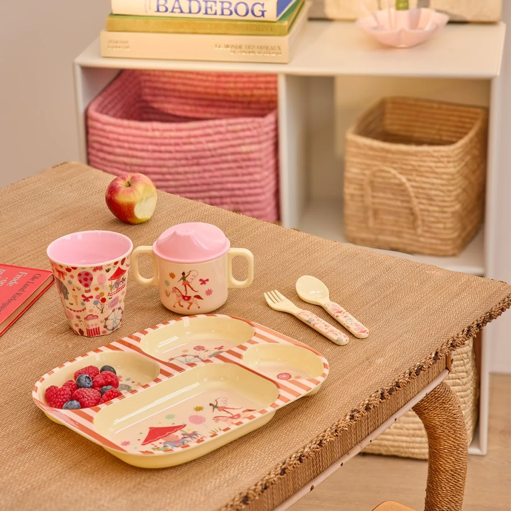 Rice  Melamin Becher Mittel &#39;Fair Fun&#39; Pink