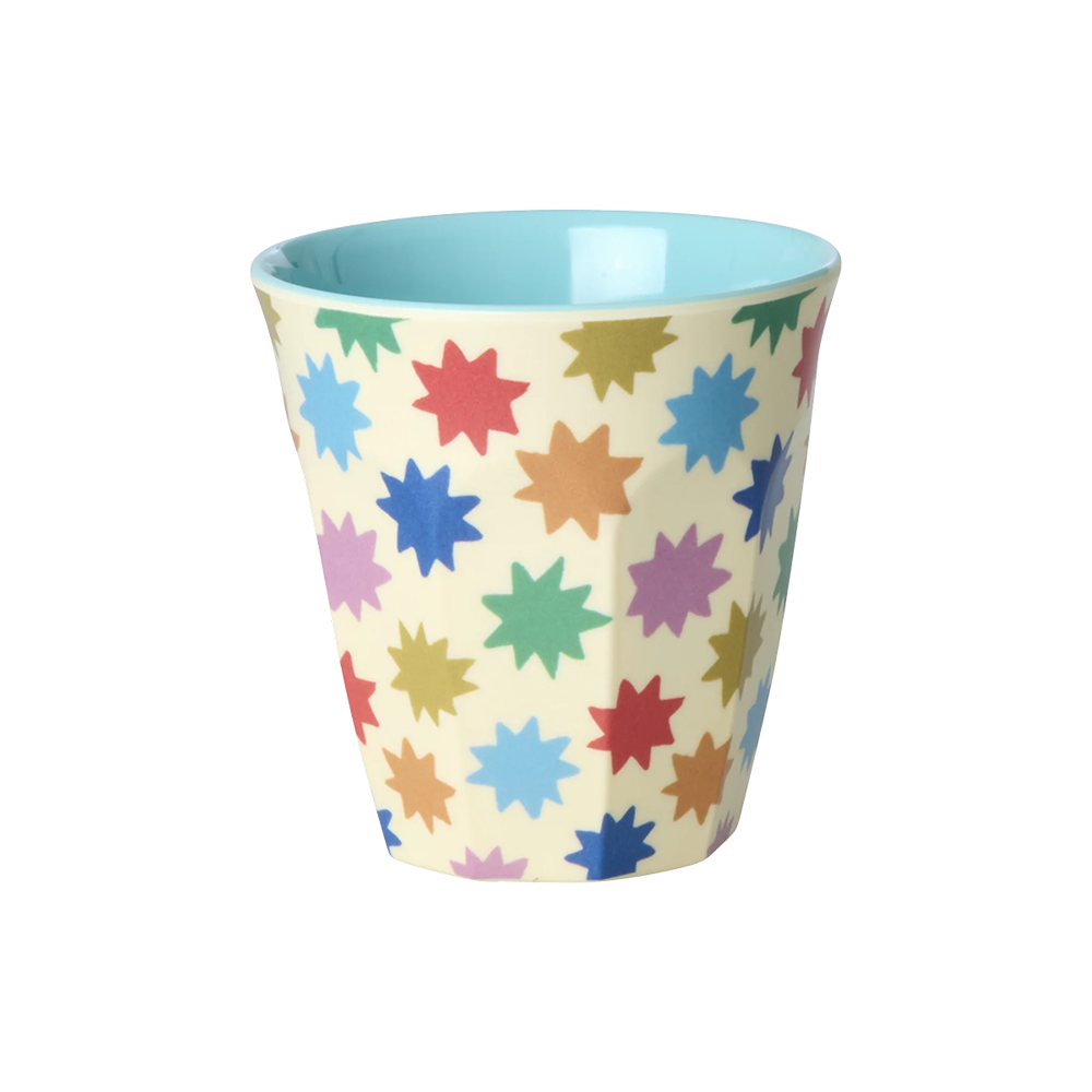Rice Melamin Becher Klein 'Fun Fair' Star Mint - Online MY SNOWFLAKE