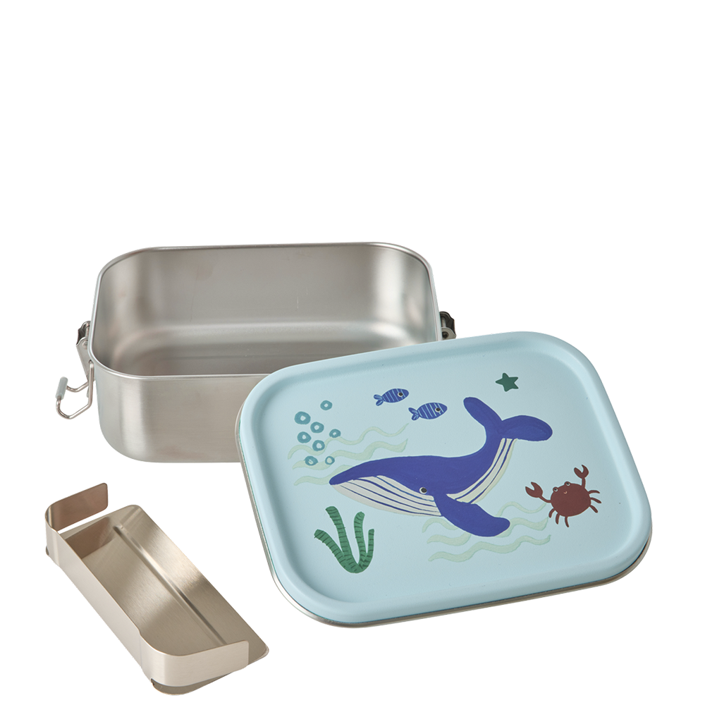 Rice  Kinder Lunchbox 'Ocean' Blue - Online MY SNOWFLAKE