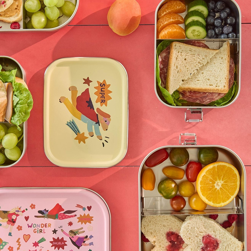 Rice Kids Lunchbox 'Hero' Cream