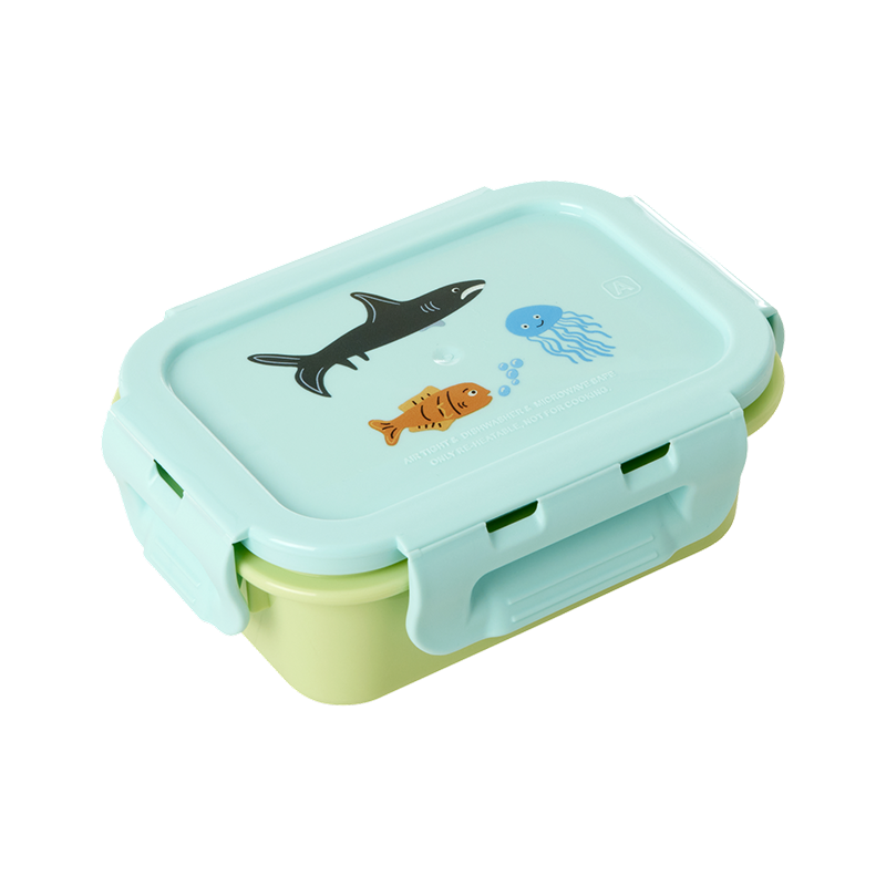 Rice  Kinder Lunchbox Klein &#39;Wildlife&#39; Mint