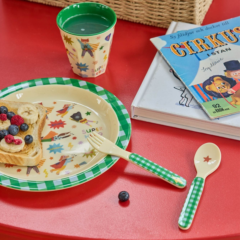 Rice Löffel und Gabel 'Hero' Green