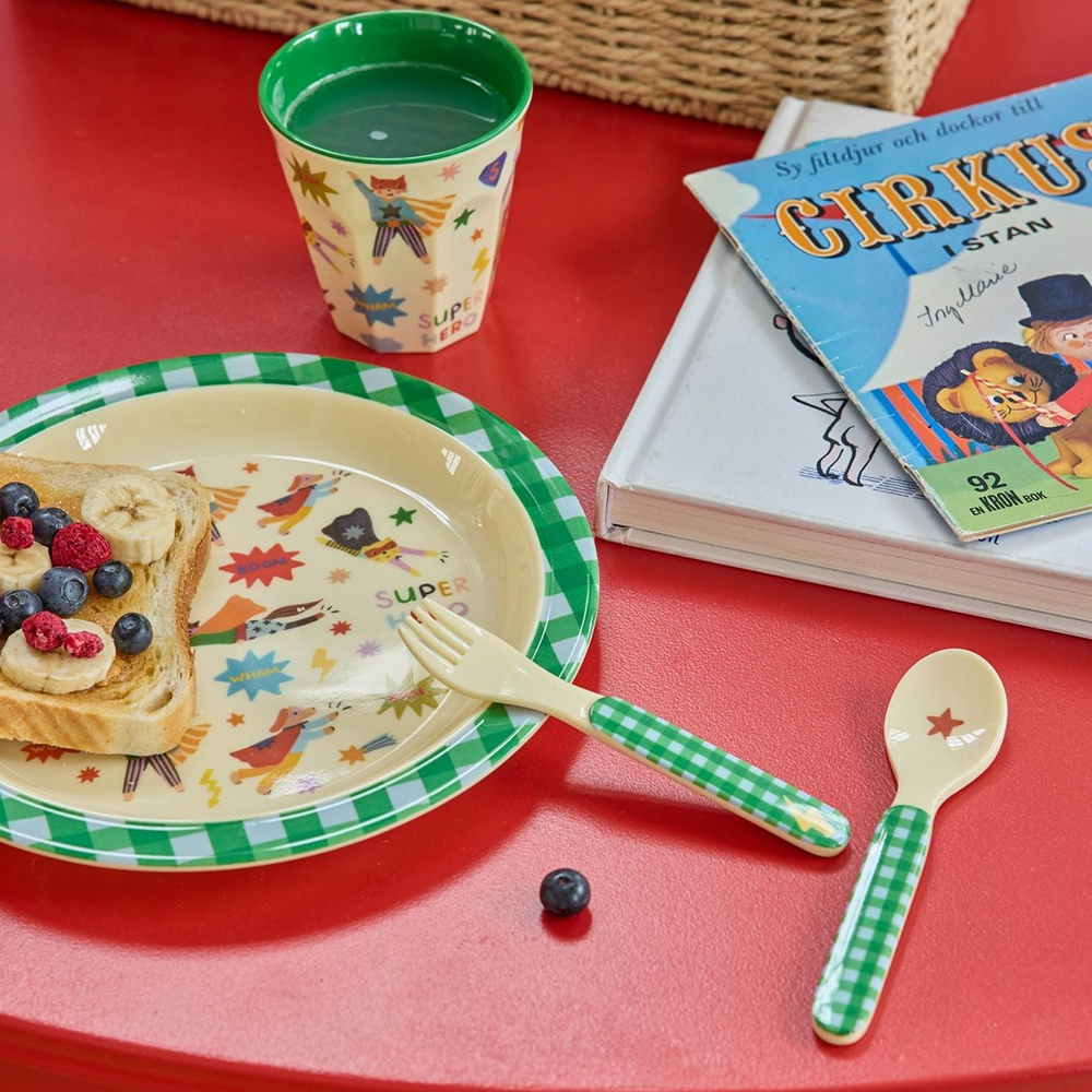 Rice  Melamin Becher Mittel 'Hero' Green