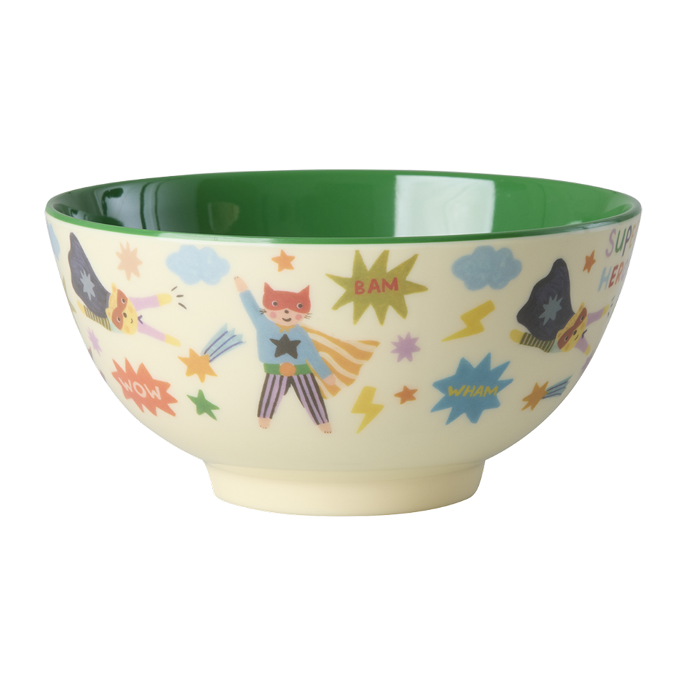 Rice Melamin Schüssel Mittel 'Hero' Green