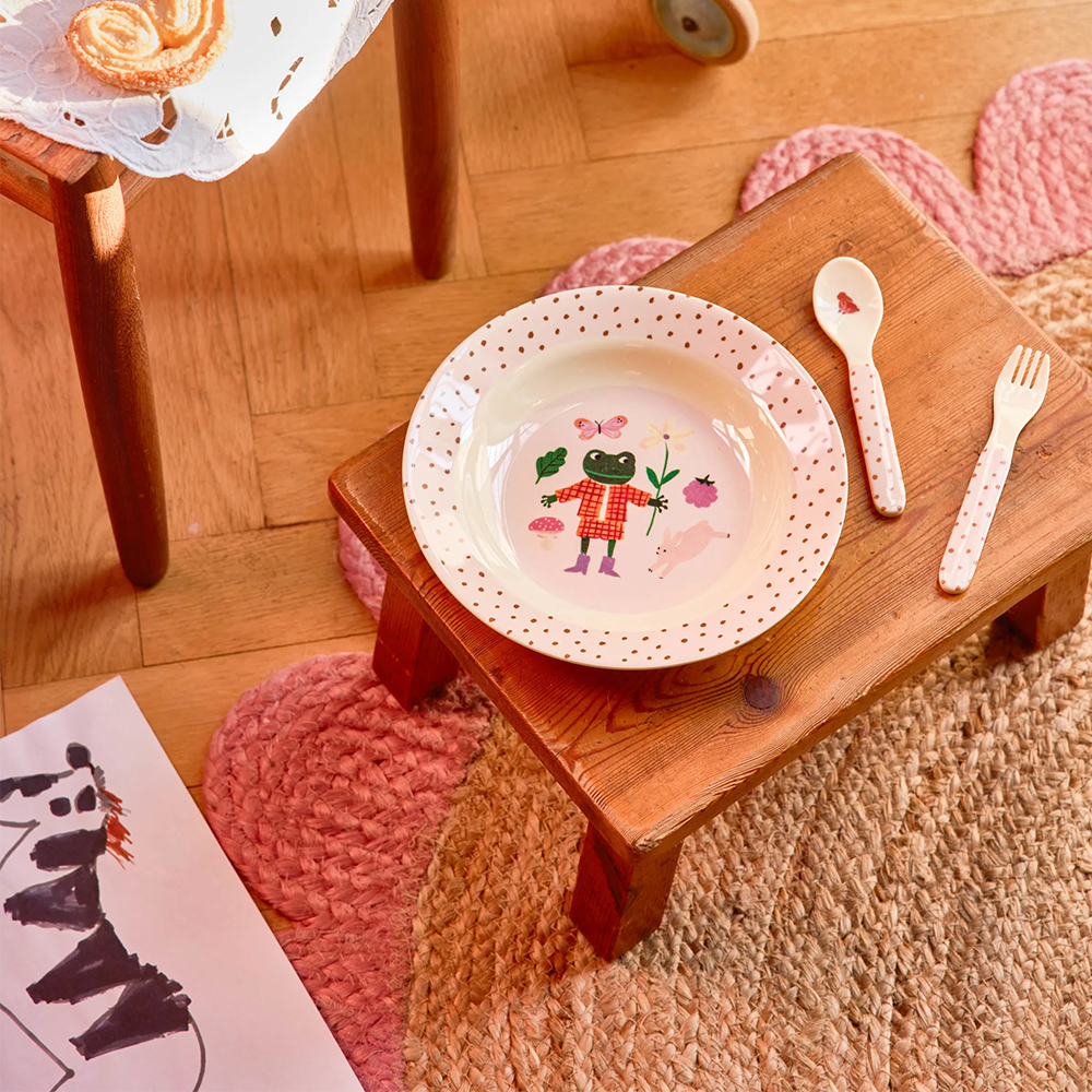 Rice Melamin Kinderteller tief 'Fairytale'