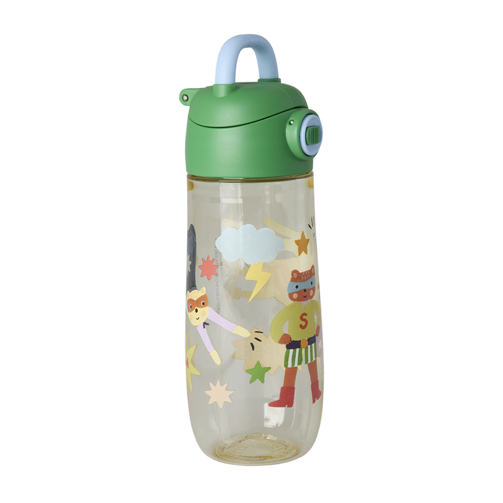 Bouteille pour enfants Rice « Hero » verte
