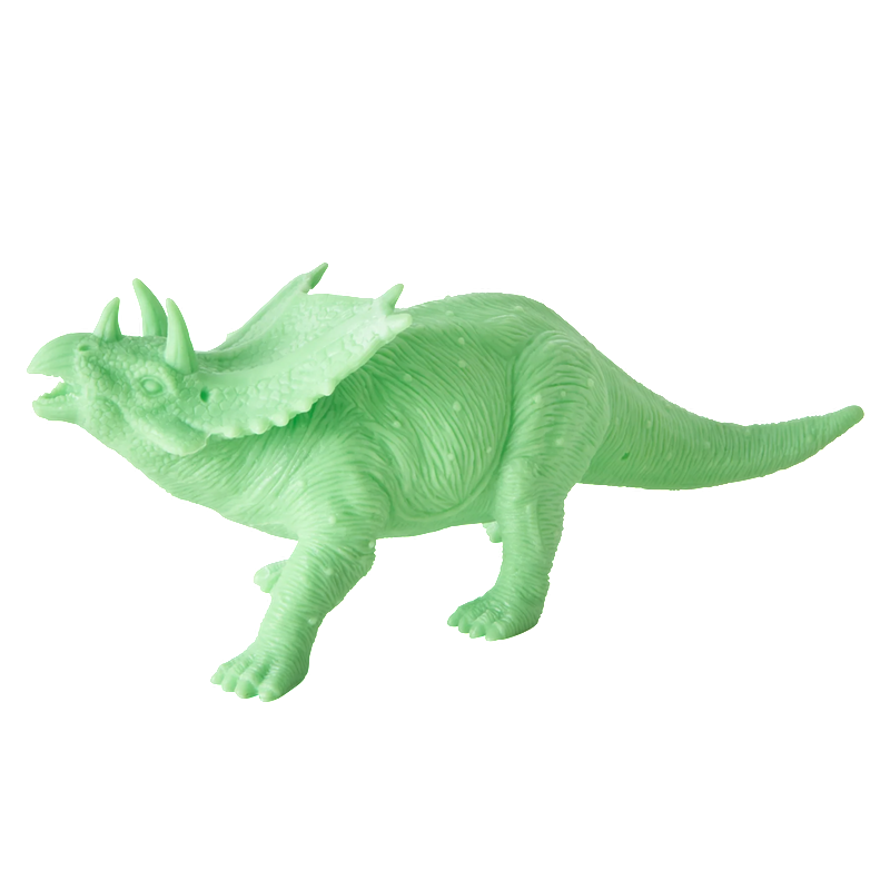 Dino Figur in Blau, Gelb oder Grün von Rice