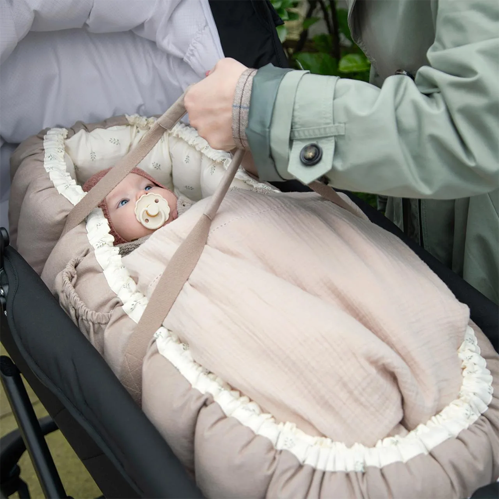 Sebra Babynestchen 3-in-1 Dark Leaves