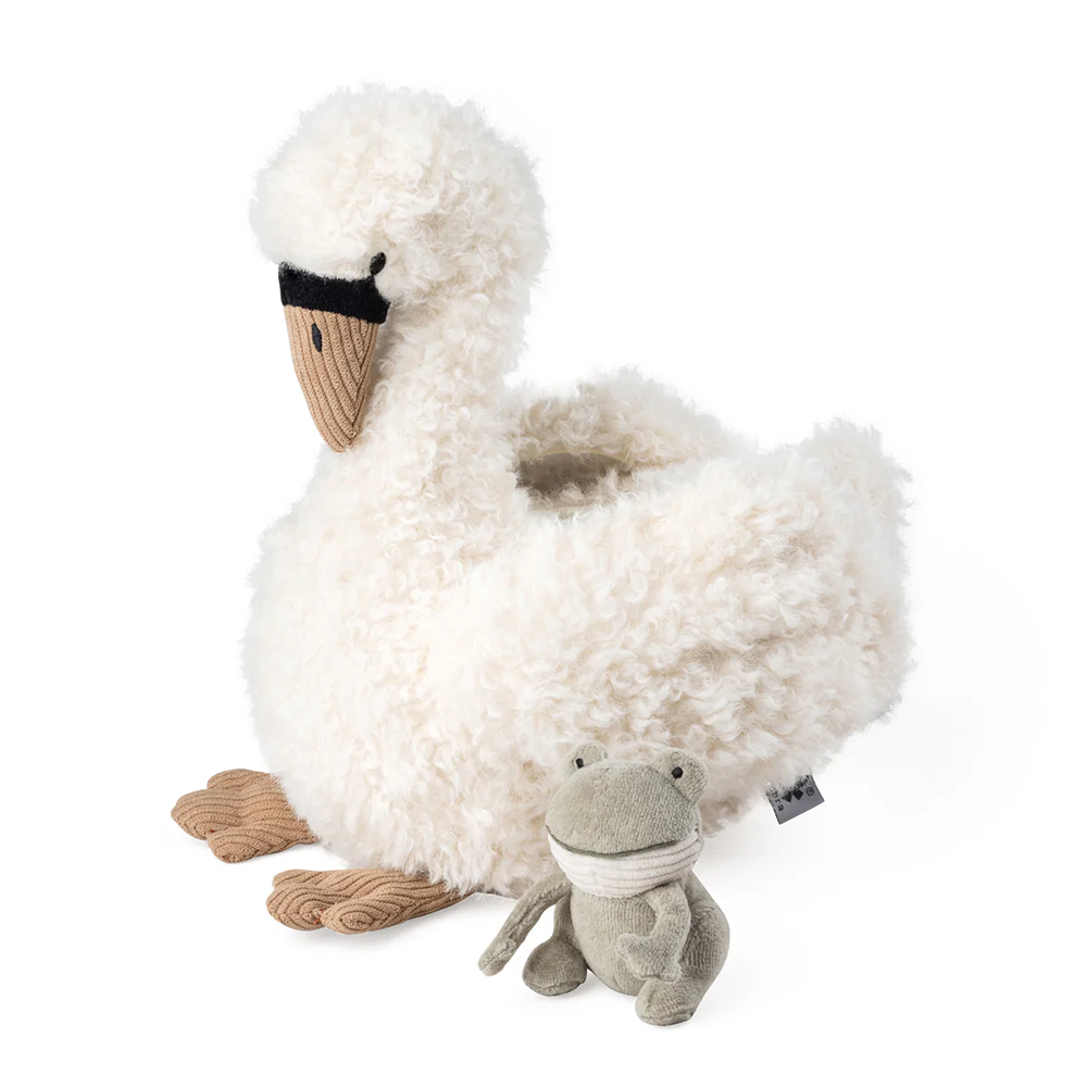 Sebra  Aktivitätsspielzeug Schwan Creamy White - Online MY SNOWFLAKE