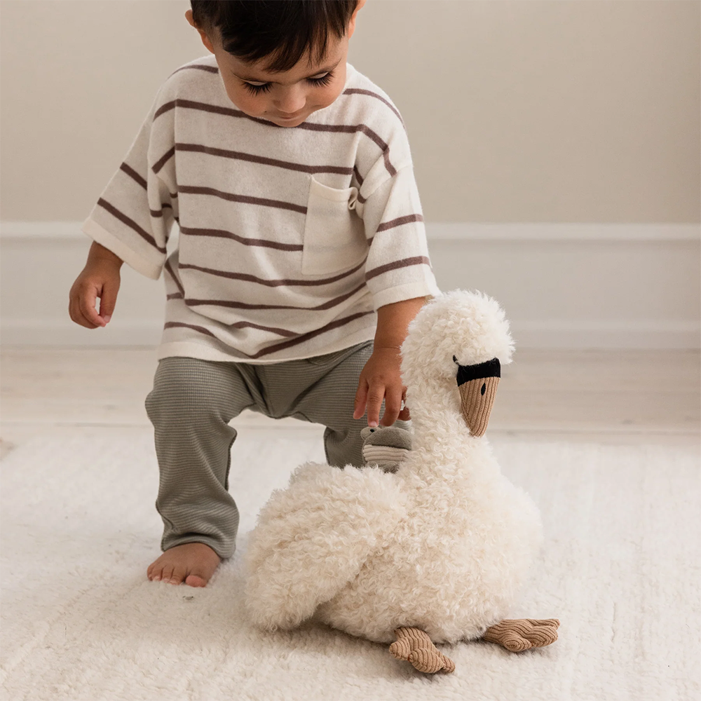Sebra  Aktivitätsspielzeug Schwan Creamy White - Online MY SNOWFLAKE