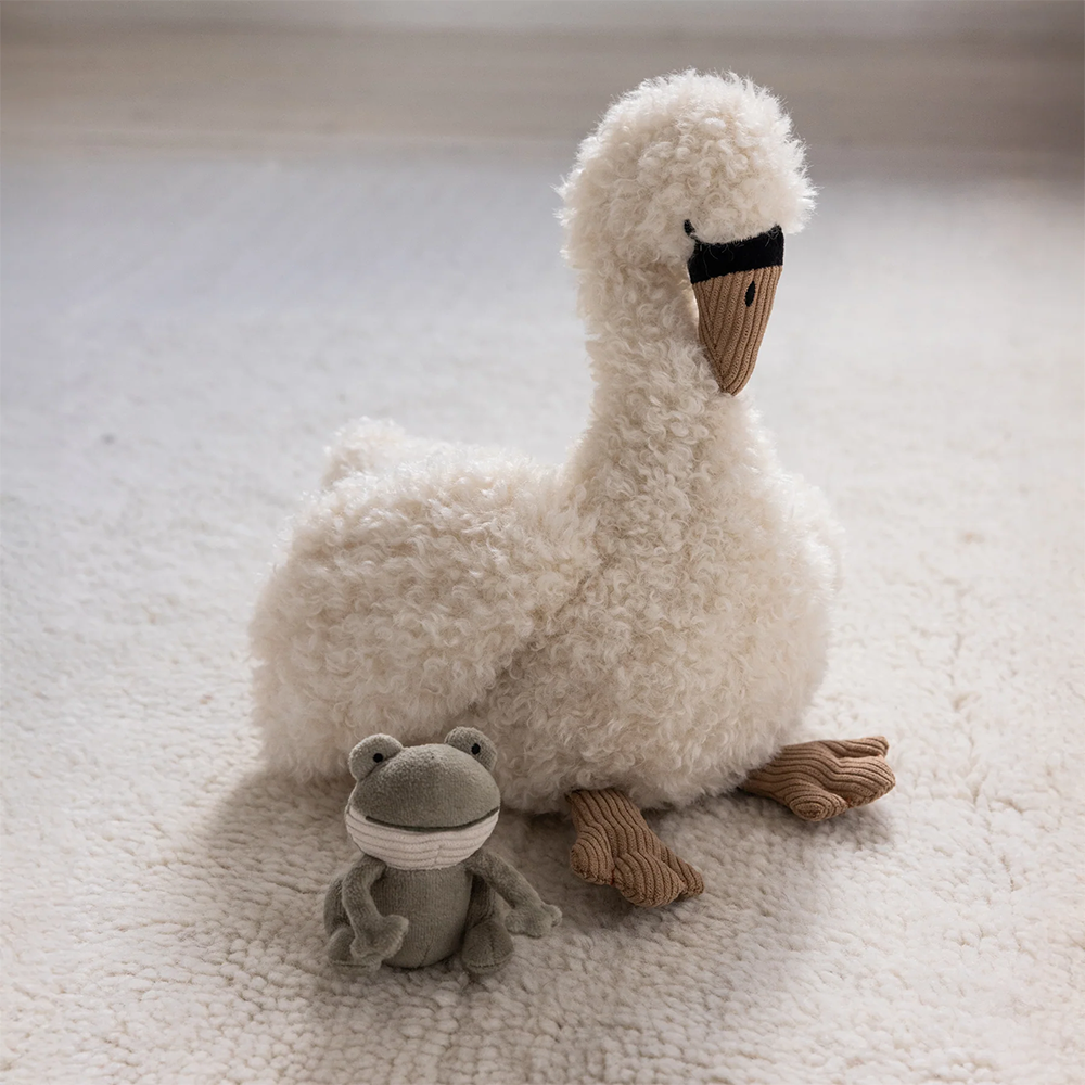 Sebra  Aktivitätsspielzeug Schwan Creamy White - Online MY SNOWFLAKE