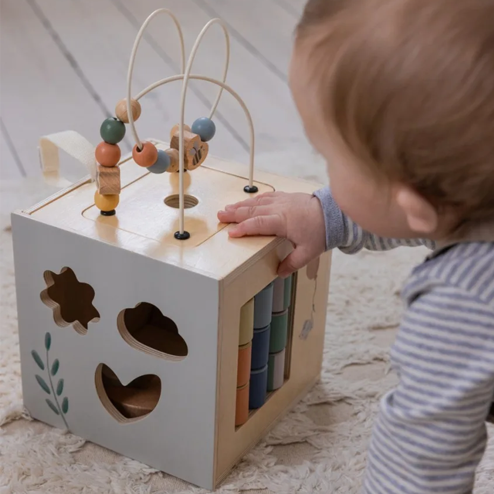 Sebra  Entdeckerwürfel aus Holz  World of Sebra