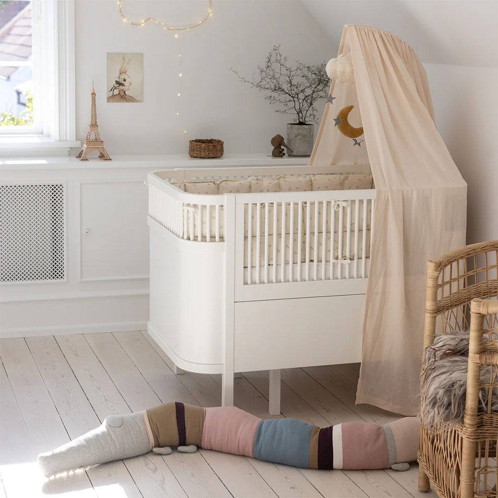 Sebra  Baby und Junior Bett  Classic White - Online MY SNOWFLAKE