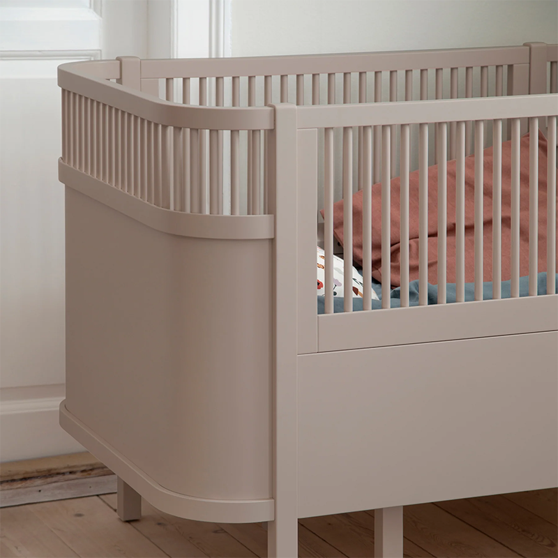 Sebra Baby und Junior Bett Jetty Beige