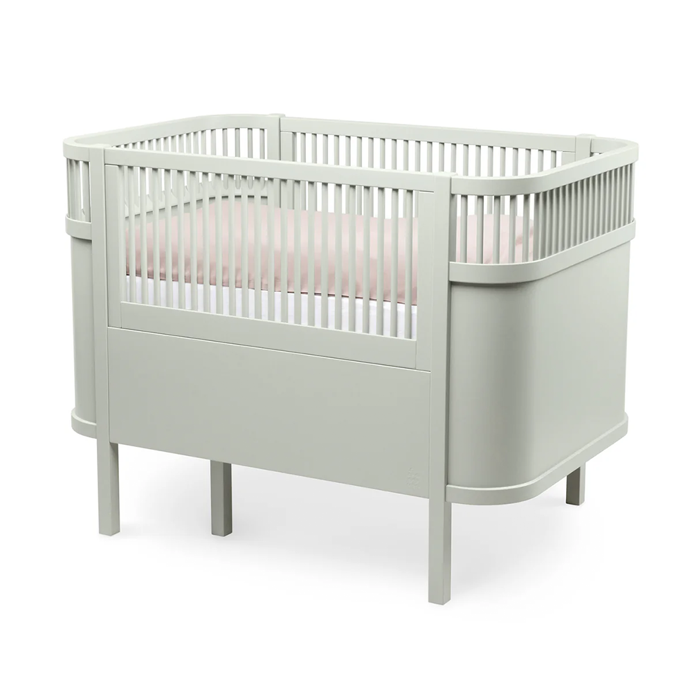 Sebra  Baby und Junior Bett  Mist Green - Online MY SNOWFLAKE
