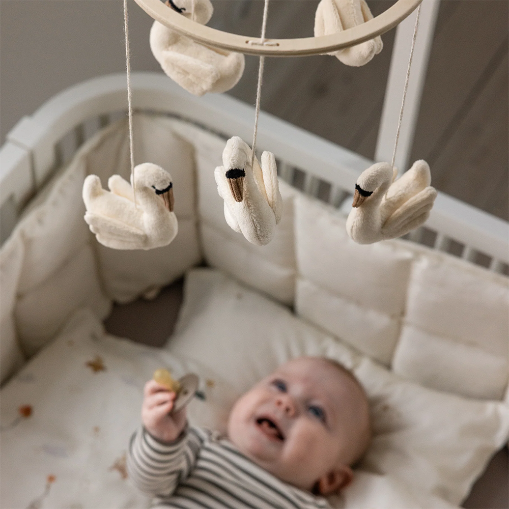 Sebra  Mobile  'Schwan' Creamy White - Online MY SNOWFLAKE