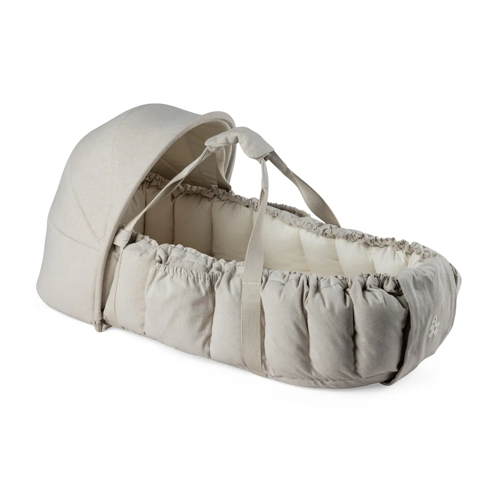 Sebra Babynestchen 3-in-1 mit Verdeck Beige Melange