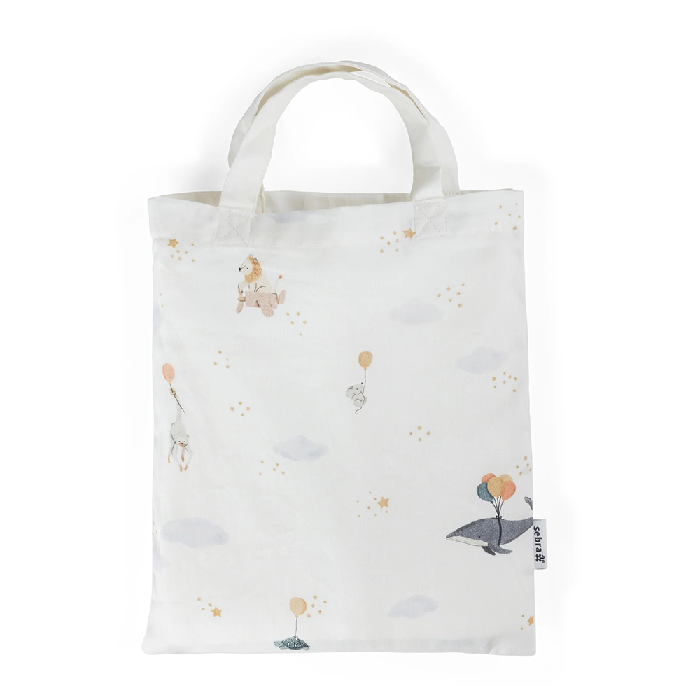 Sebra Juniorbettwäsche 100 x 135 World of Sebra