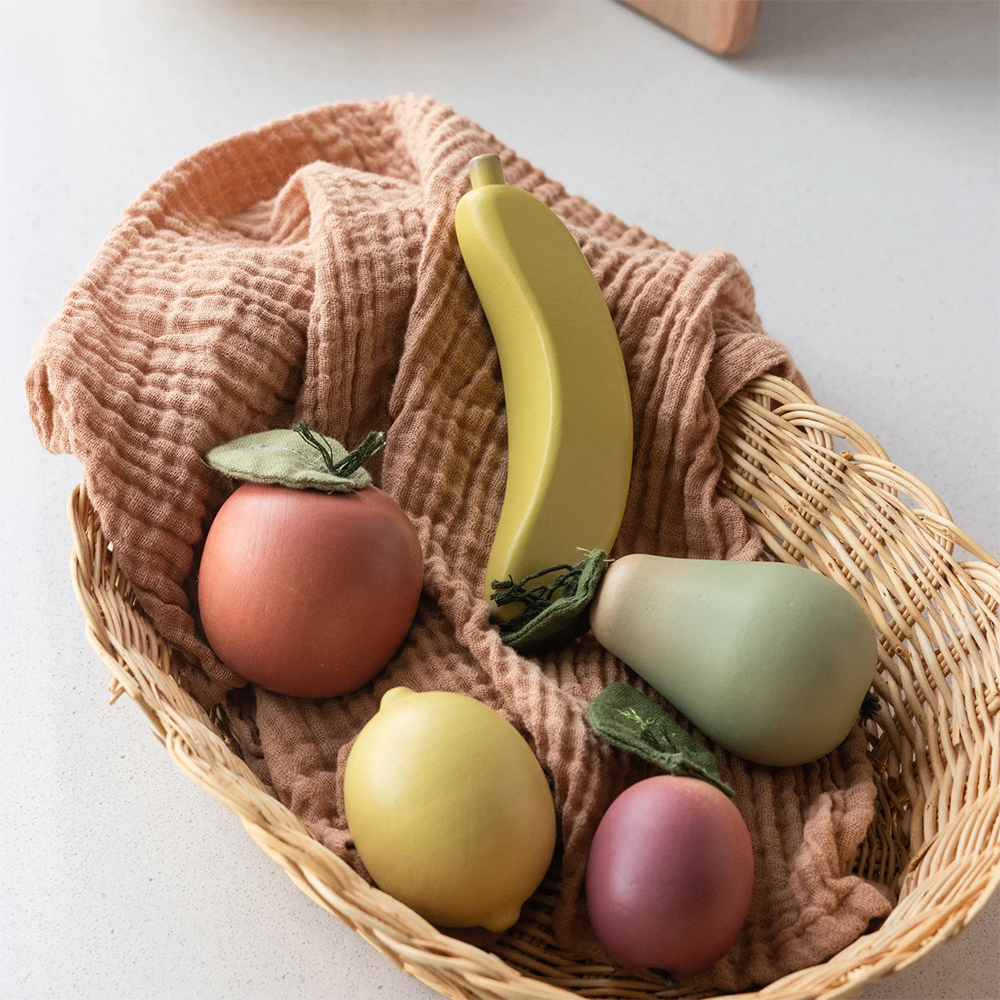 Sebra Obst aus Holz