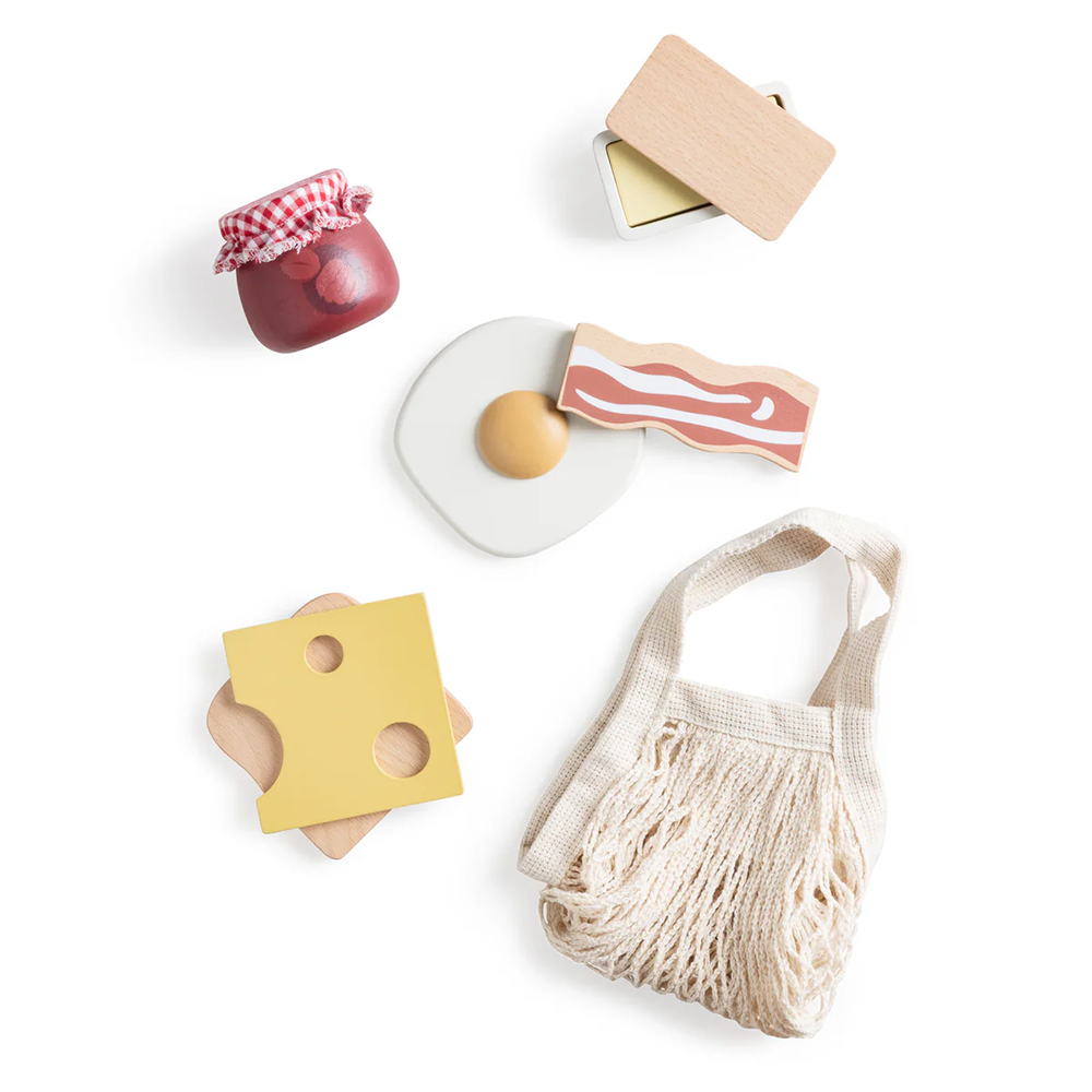 Sebra Frühstücks-Set aus Holz