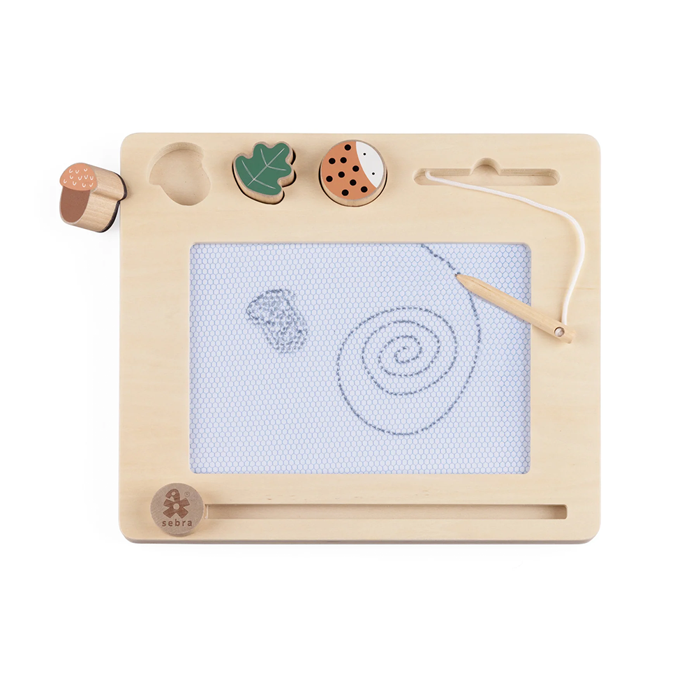 Tablette à dessin magnétique Sebra en bois