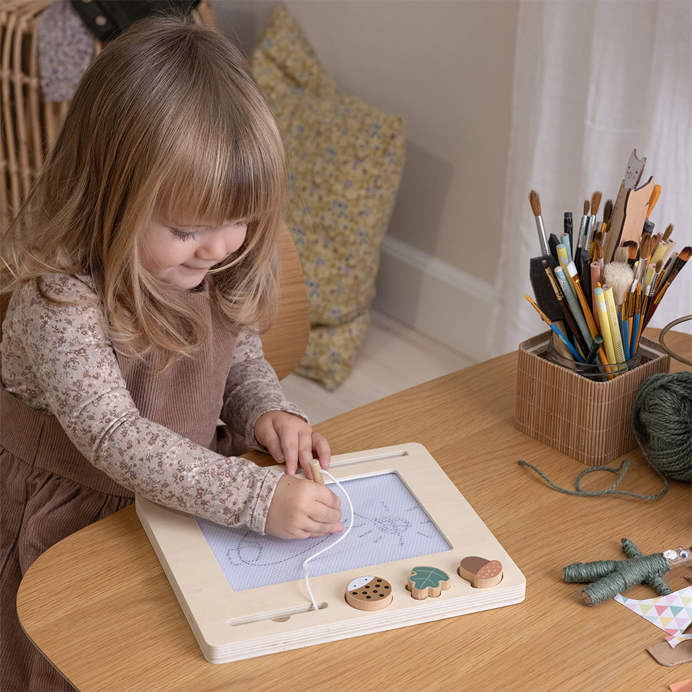 Tablette à dessin magnétique Sebra en bois