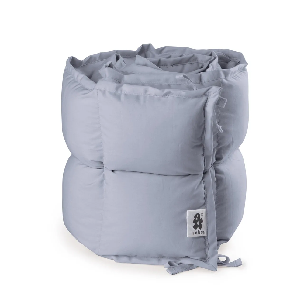 Sebra Bettnestchen halbe Länge 'Kapok' Dusty Blue