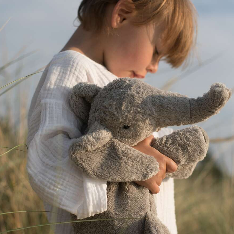 Senger Naturwelt Kuscheltier/Wärmekissen Elefant klein Grau