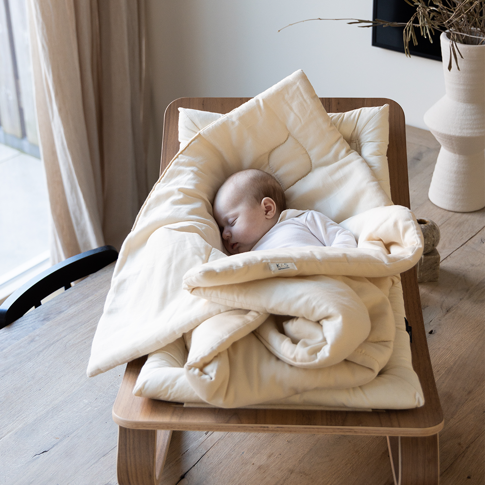 Kas Kopenhagen Krabbeldecke Dragonfly Cream Oak