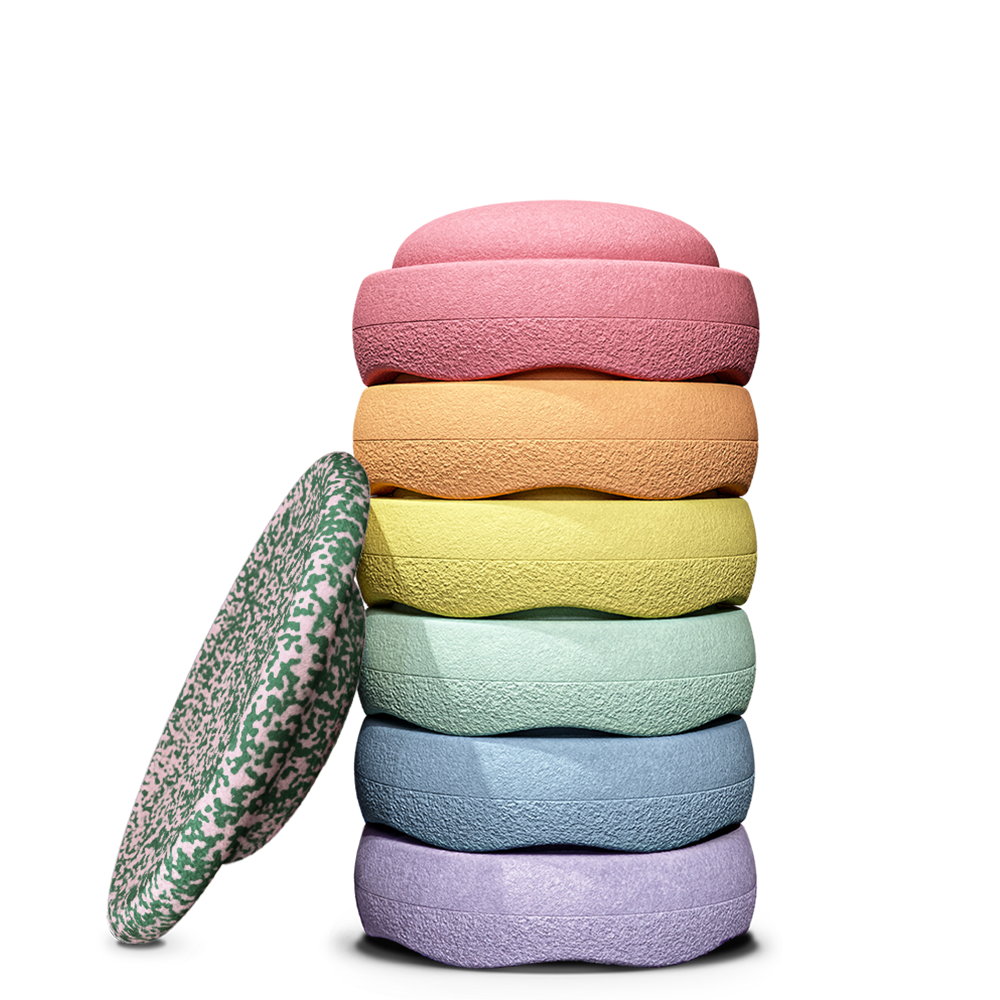 Stapelstein  Blush Weihnachts-Special Rainbow Set  Pastel