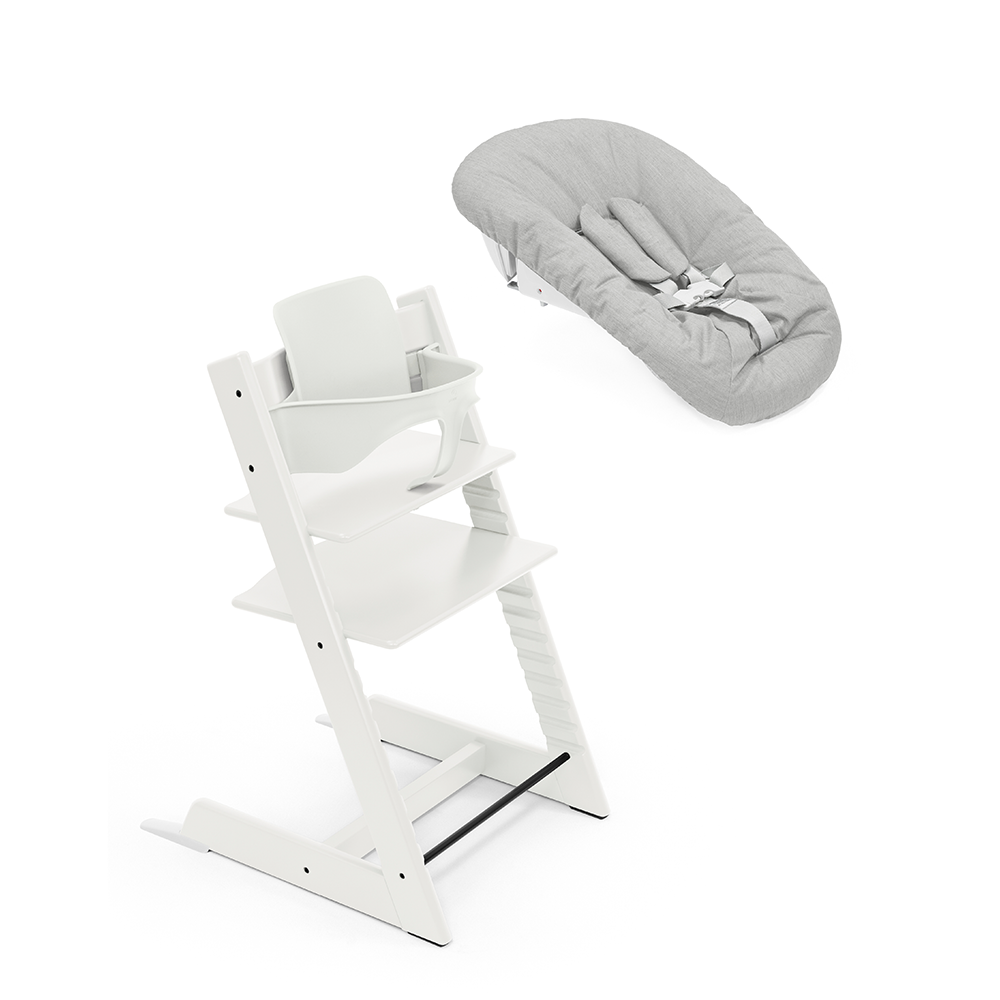 Stokke®  Tripp Trapp®  Newborn Bundle 3-in-1 Buche White