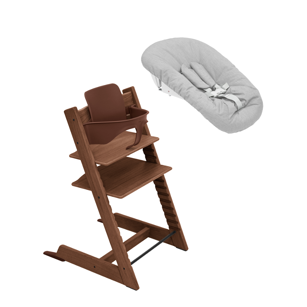 Stokke®  Tripp Trapp®  Newborn Bundle 3-in-1 Eiche Warm Brown