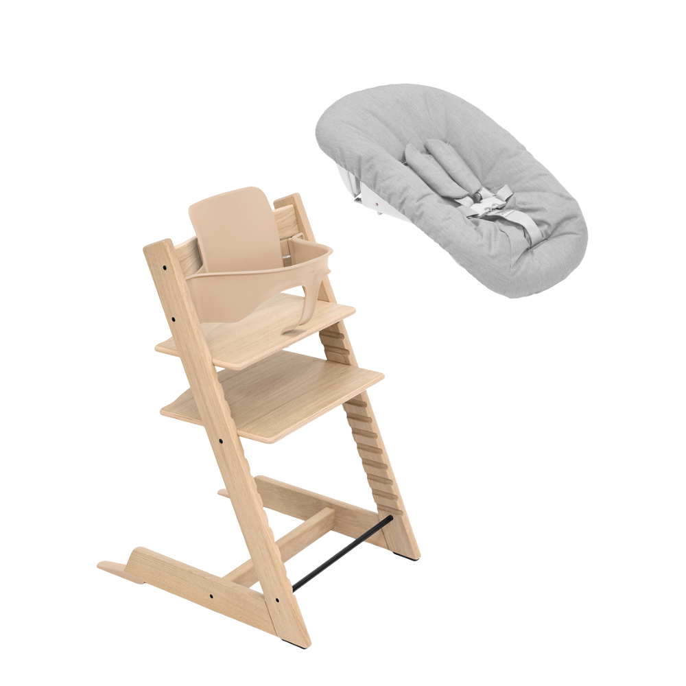 Stokke®  Tripp Trapp®  Newborn Bundle 3-in-1 Eiche Natural