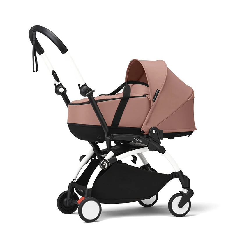Stokke® YOYO³ with Bassinet White/Ginger