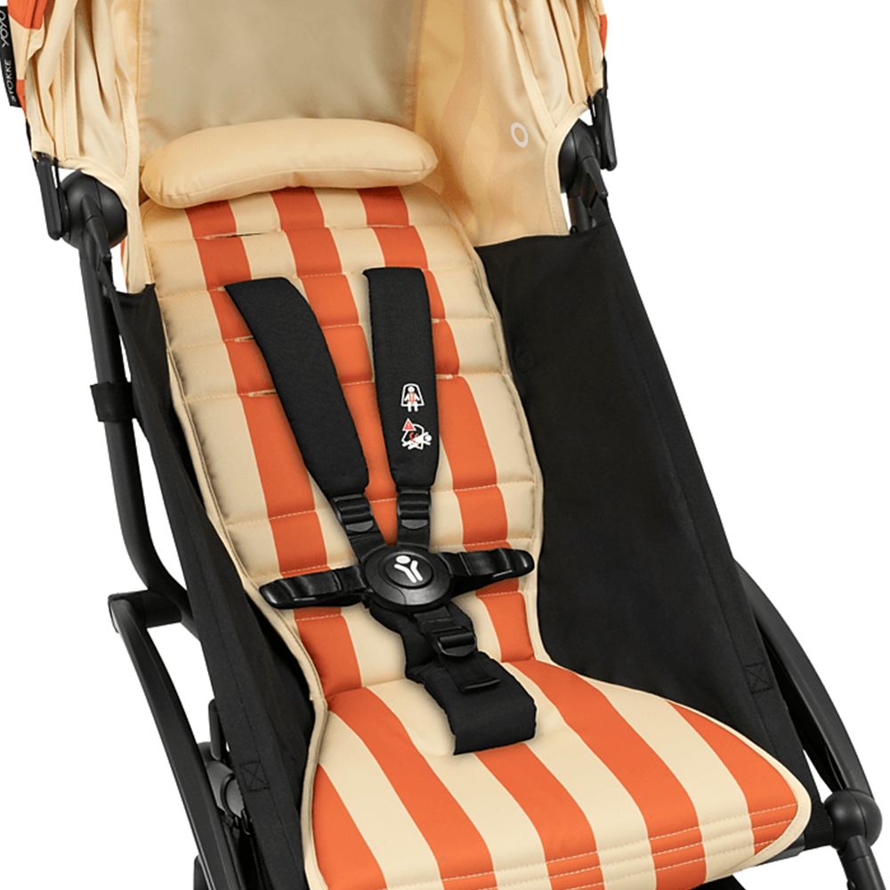 Stokke® YOYO³ 6+ Kit d'été 'Riviera Collection' avec habillage, parasol et sac de plage Capri