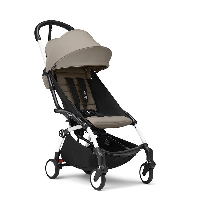 Stokke YOYO³ 6+ White/Taupe - Online MY SNOWFLAKE