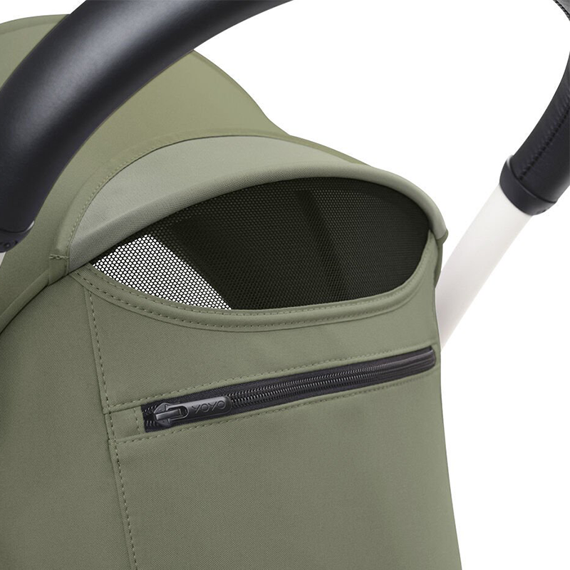 Stokke YOYO³ 6+ White/Olive - Online MY SNOWFLAKE