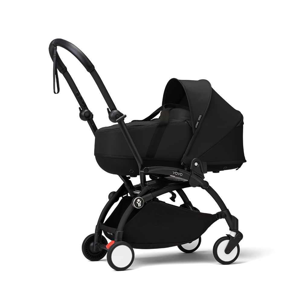 Stokke® YOYO³ avec nacelle Black/Black