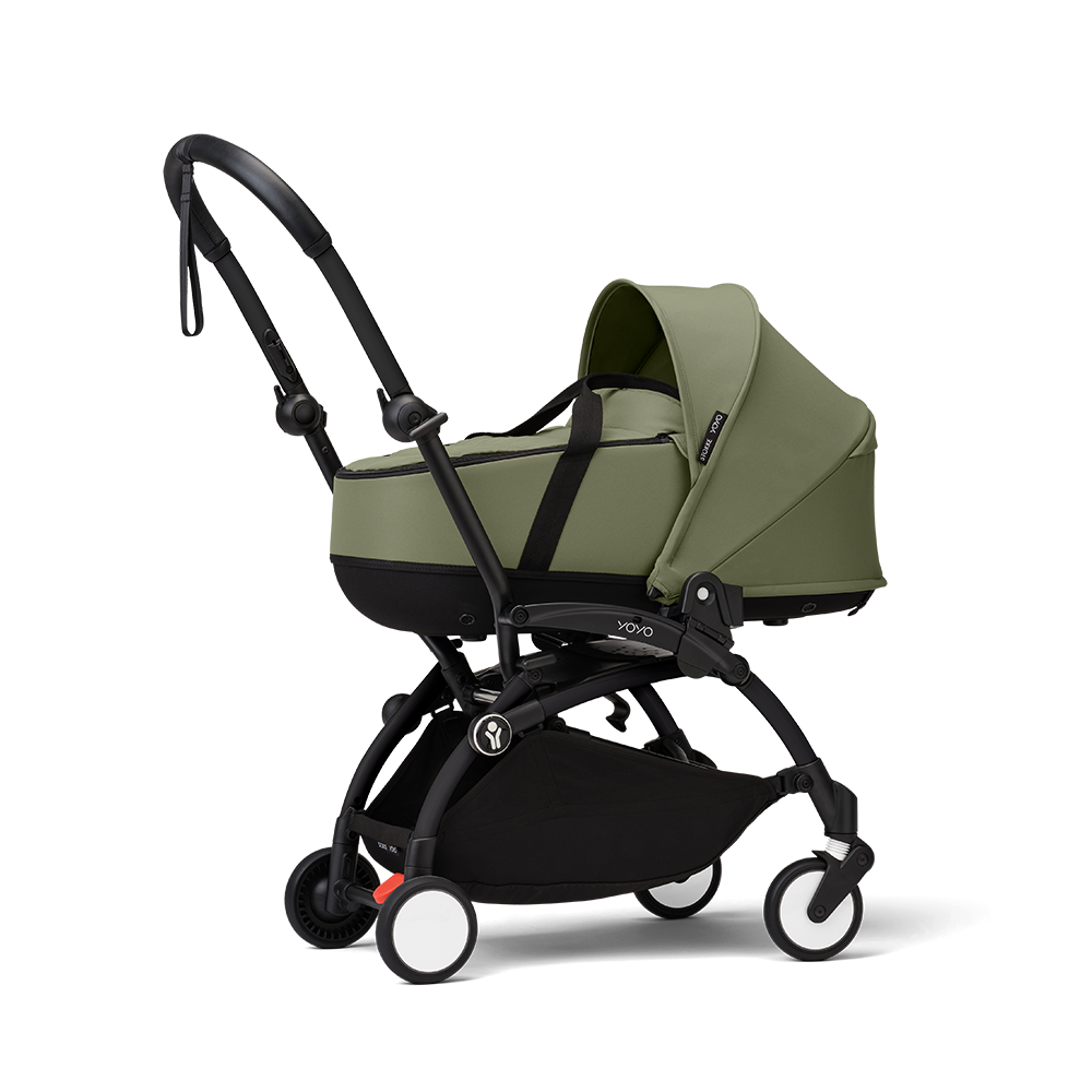 Stokke®  YOYO³ mit Liegewanne  Black/Olive