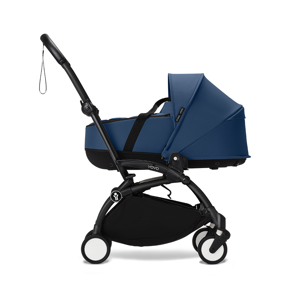 Stokke®  YOYO³ mit Liegewanne  Black/Navy Blue
