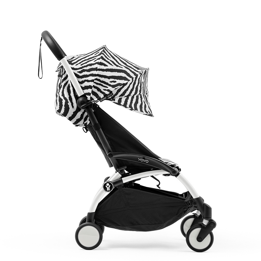 Stokke YOYO³ 6+ &#39;Wild Collection&#39; White/Zebra